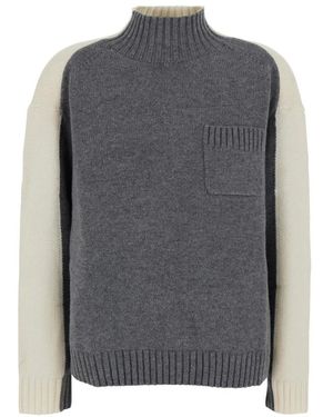 Semicouture Turtlenecks - Gris
