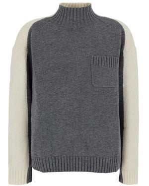 Semicouture Winnie Strick - Grau