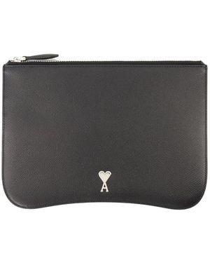Ami Paris Clutches - Black