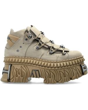 Vetements Lace-Up Boots - Neutro
