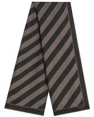 Fendi Silky Scarves - Black