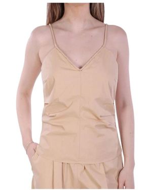 Patrizia Pepe Sleeveless Tops - Rosa