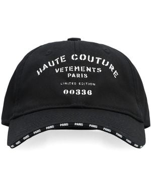 Vetements Caps - Nero