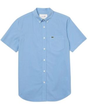 Lacoste Short Sleeve Shirts - Azul