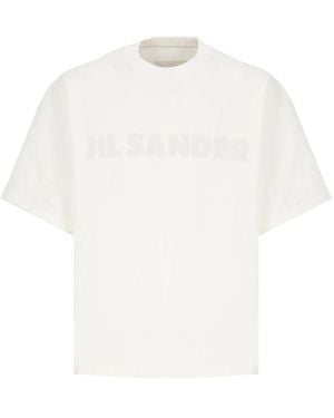 Jil Sander T-Shirts - Bianco
