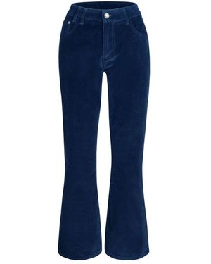 Hèst Wide Trousers - Azul