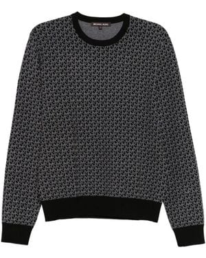 Michael Kors Rundhals-Strickwaren - Schwarz