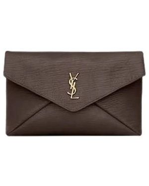 Saint Laurent Clutches - Marrón