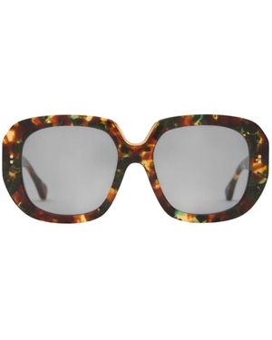 Claris Virot Sunglasses - Brown