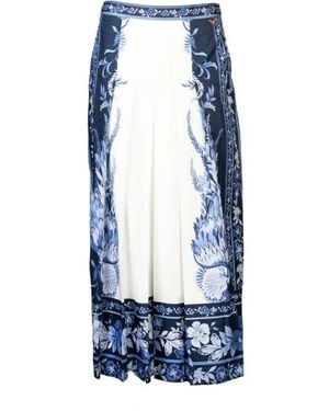 Twinset Midi Skirts - Blue