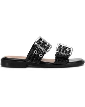 Ganni Sliders - Negro