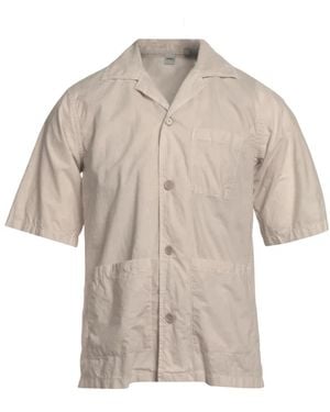 Aspesi Short Sleeve Shirts - Natural