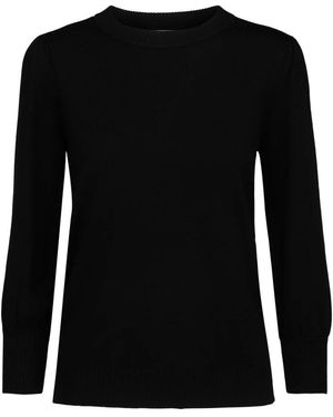 Minus Truien & Vesten ,Zwart ,Round-Neck Truien
