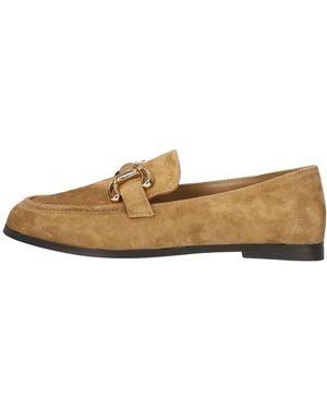 Notre-v Schoenen ,Bruin ,Leer D25118 C1670 Loafers - Naturel