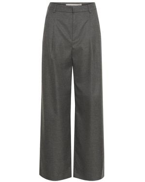 Gestuz Wide Trousers - Grijs