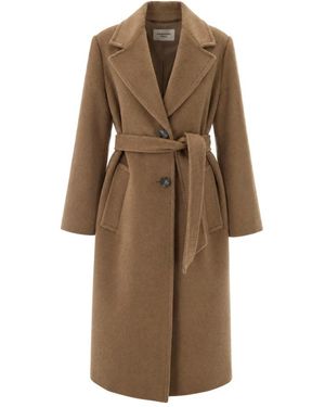 Max Mara Wkdbronte Jas - Bruin
