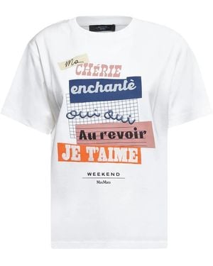 Weekend by Maxmara T-Shirts - White