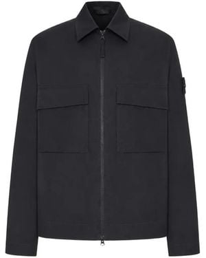 Stone Island Light Jackets - Negro