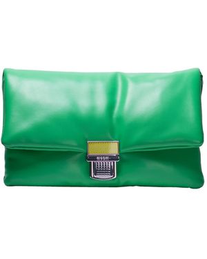 MSGM Clutch-tasche - Grün