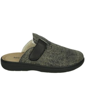 Tecnica Dylan Pantoffels Bruin Patroon - Groen