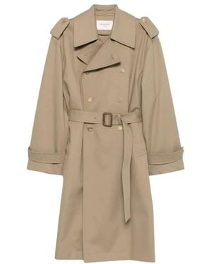 Saint Laurent Trench Coats - Neutro