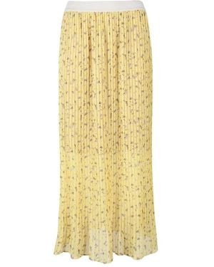Semicouture Midi Skirts - Amarillo