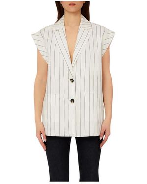 Liu Jo Waistcoats - White