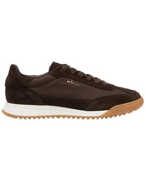 Kiton Low-Top Sneakers - Braun