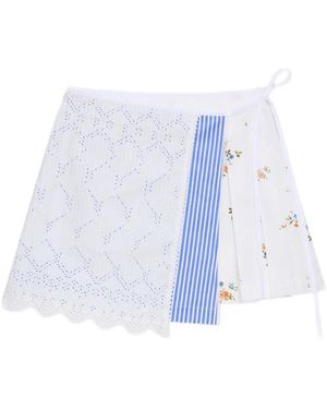 MSGM Short Skirts - Blanco