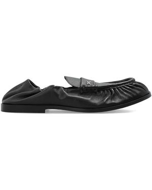 KENZO Leren Loafers - Zwart