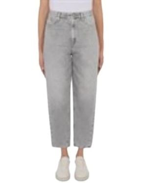 Dondup Cropped Jeans - Gris