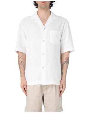 Paolo Pecora Short Sleeve Shirts - Bianco