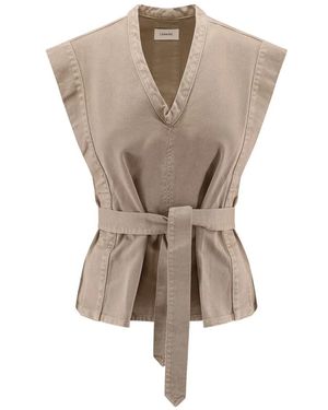 Lemaire Sleeveless Tops - Neutro