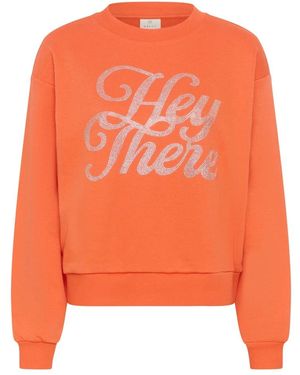 Kaffe Sweatshirt - Orange