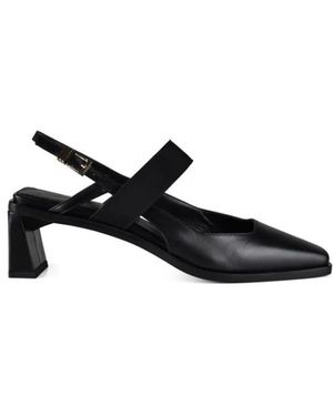 ANEST COLLECTIVE Kidskin Slingback - Schwarz