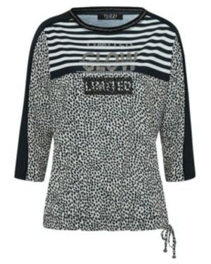 Tuzzi Stilvolles Top Shirt - Schwarz