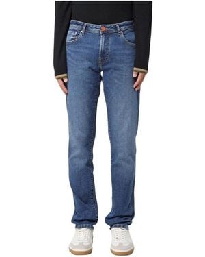 Manuel Ritz Straight Jeans - Azul