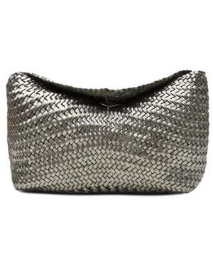Dragon Diffusion Diagonale Weefsel Flap Corsina Tas - Grijs