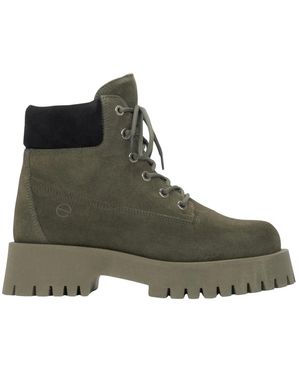 ESTRO Lace-Up Boots - Green