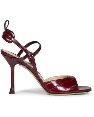 Fendi Schoenen ,Rood ,Leer Very Colibrì Sandal