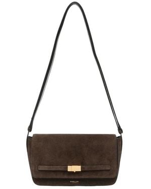 DeMellier Tassen ,Bruin ,Katoen New York Crossbody - Zwart