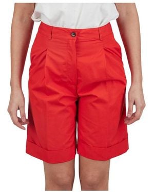 Kiton Casual Shorts - Red