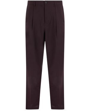 Department 5 Suit Trousers - Purple