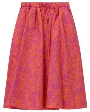 Max Mara Rokken ,Rood ,Katoen Berlina Midi Rok
