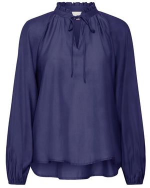 Ichi Ihkarlani Ls Bluser 20121888 - Blau
