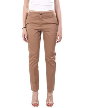 Marella Broeken ,Bruin ,Chinos - Naturel