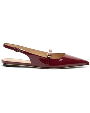Stuart Weitzman Emilia Mary Jane Slingback - Red