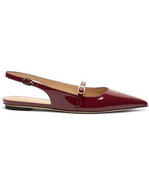 Stuart Weitzman Emilia Mary Jane Slingback - Rot
