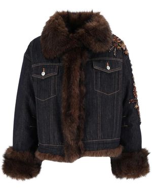 Ermanno Scervino Denim Jackets - Nero