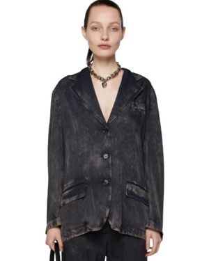 Acne Studios "Viscose Trompe L - Black
